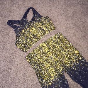 2 piece workout set bra & leggings